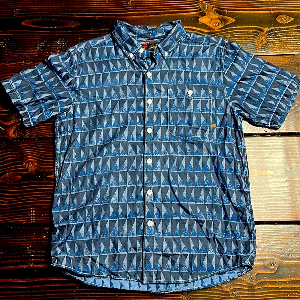Mountain Hardwear short sleeve button up shirt size Small